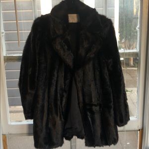 Zara Faux Fur Coat